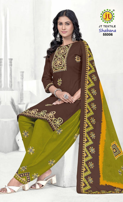 Shabana Vol 55 Jt Cotton Dress Material Exporter Ahmedabad