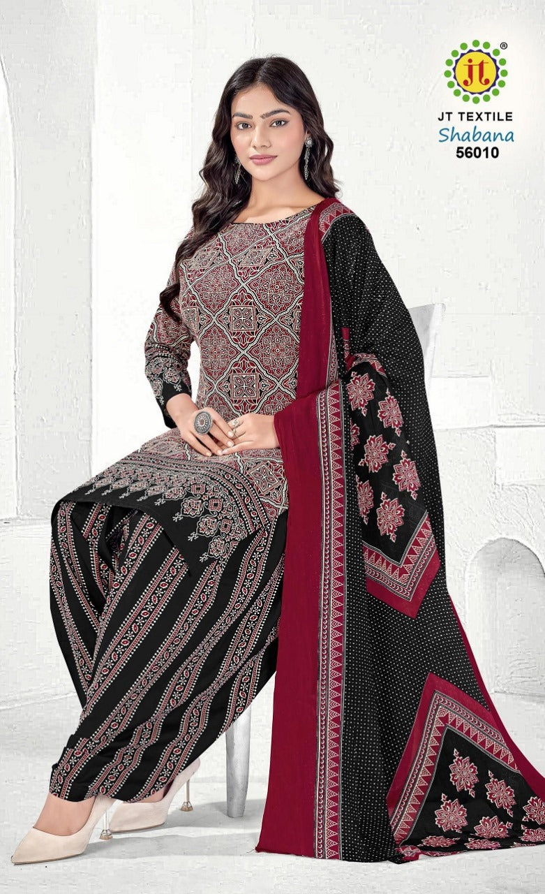 Shabana Vol 56 Jt Cotton Dress Material Wholesaler Ahmedabad