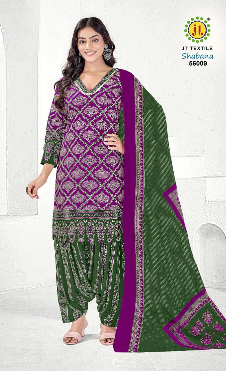 Shabana Vol 56 Jt Cotton Dress Material Wholesaler Ahmedabad