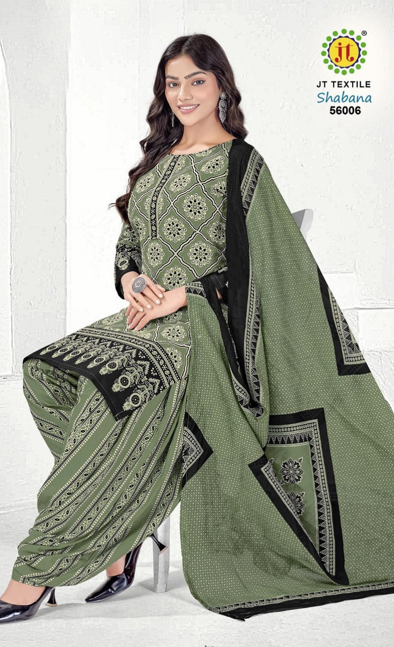 Shabana Vol 56 Jt Cotton Dress Material Wholesaler Ahmedabad