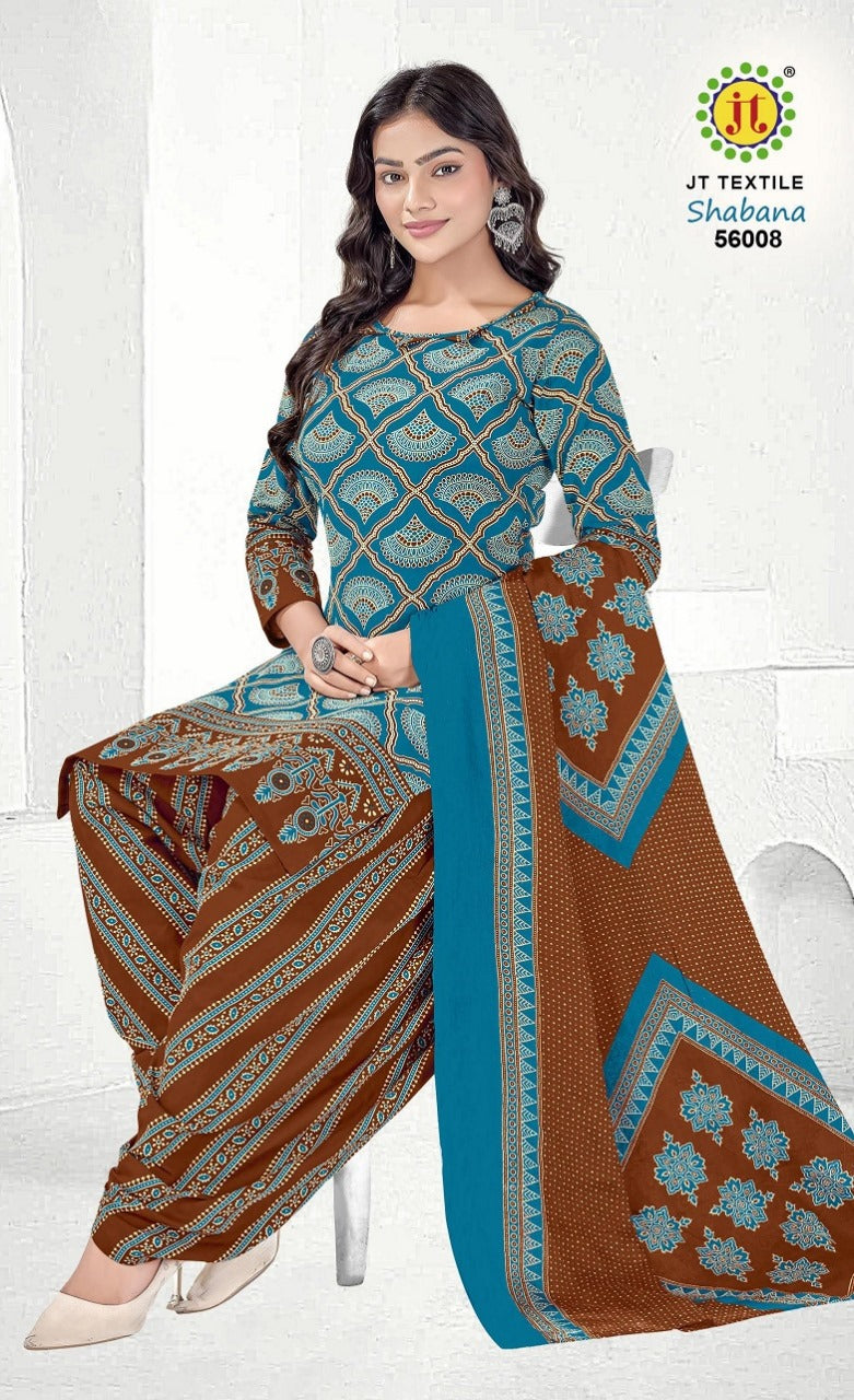 Shabana Vol 56 Jt Cotton Dress Material Wholesaler Ahmedabad