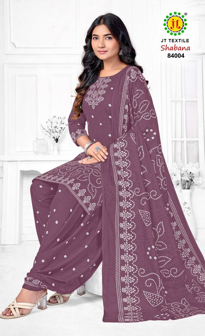 Shabana Vol 84 Jt Cotton Dress Material Manufacturer Gujarat