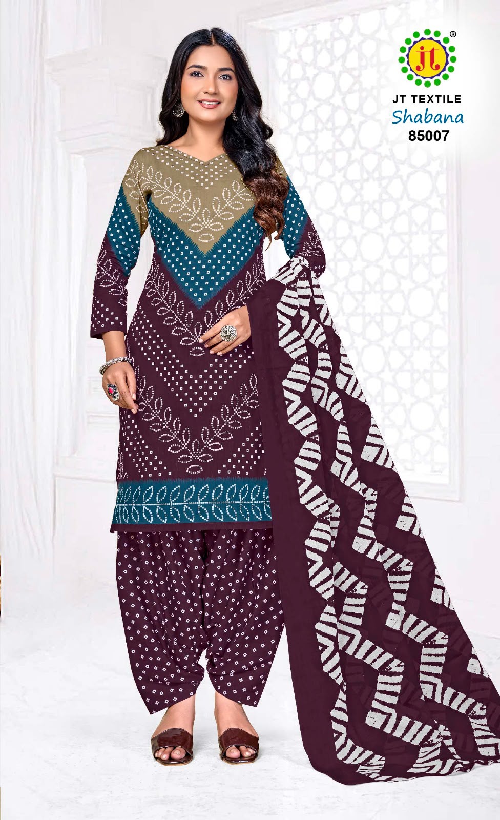 Shabana Vol 85 Jt Cotton Dress Material Wholesaler Ahmedabad