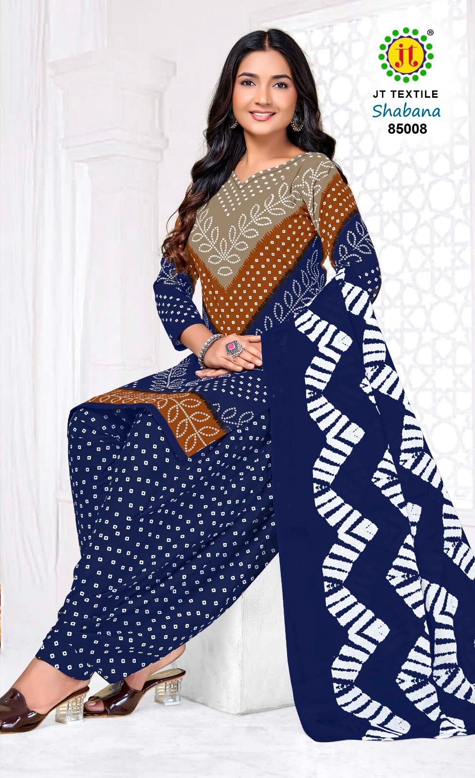 Shabana Vol 85 Jt Cotton Dress Material Wholesaler Ahmedabad