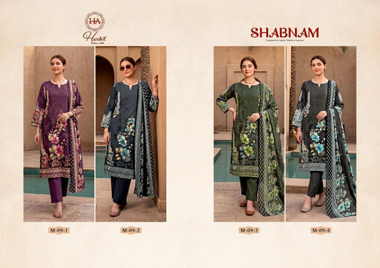 Shabnam Harshit Fashion Pure Zam Karachi Salwar Suits Wholesaler Gujarat