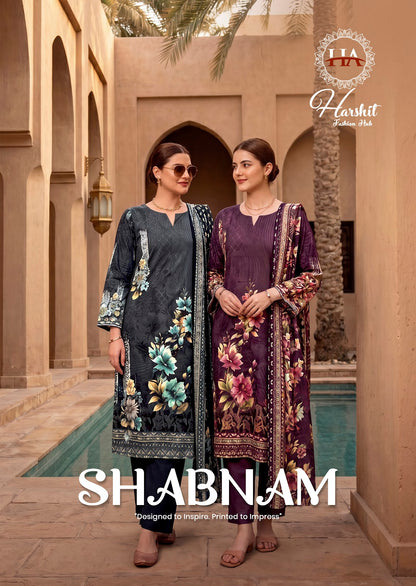 Shabnam Harshit Fashion Pure Zam Karachi Salwar Suits Wholesaler Gujarat