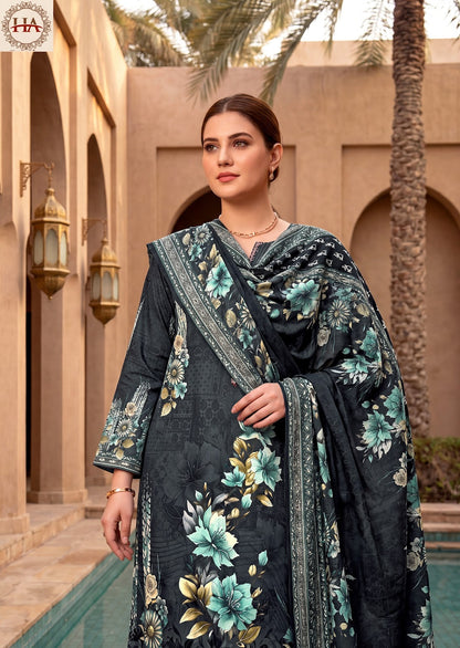 Shabnam Harshit Fashion Pure Zam Karachi Salwar Suits Wholesaler Gujarat