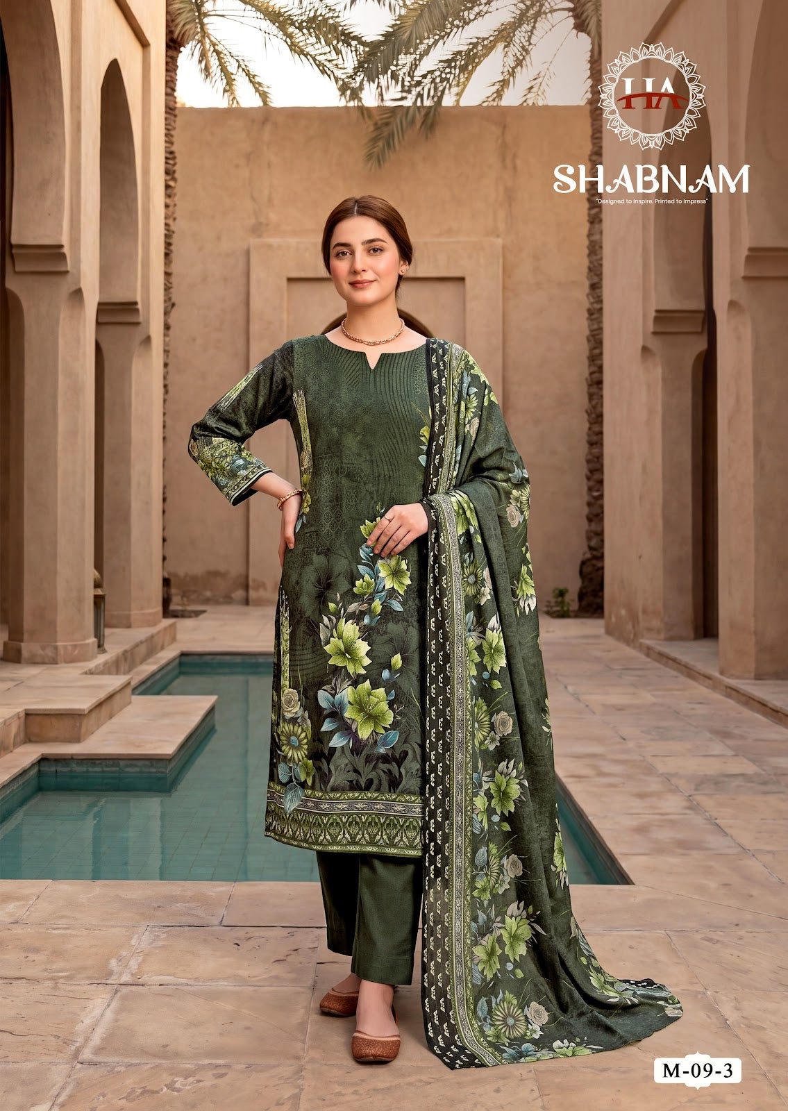 Shabnam Harshit Fashion Pure Zam Karachi Salwar Suits Wholesaler Gujarat