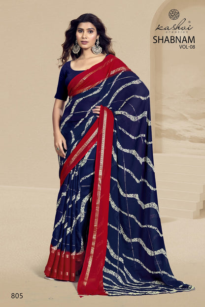 Shabnam Vol 9 Kashvi Creation Dull Moss Sarees Wholesale Price