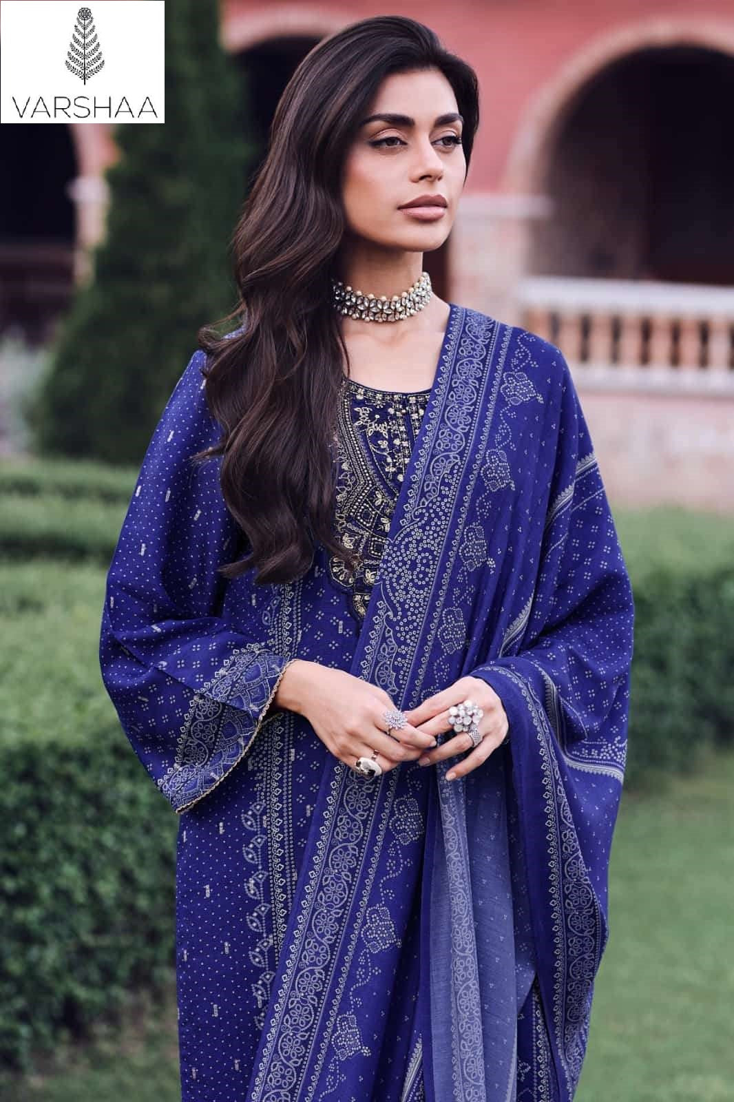 Shabnama Varshaa Russian Pant Style Suits Supplier
