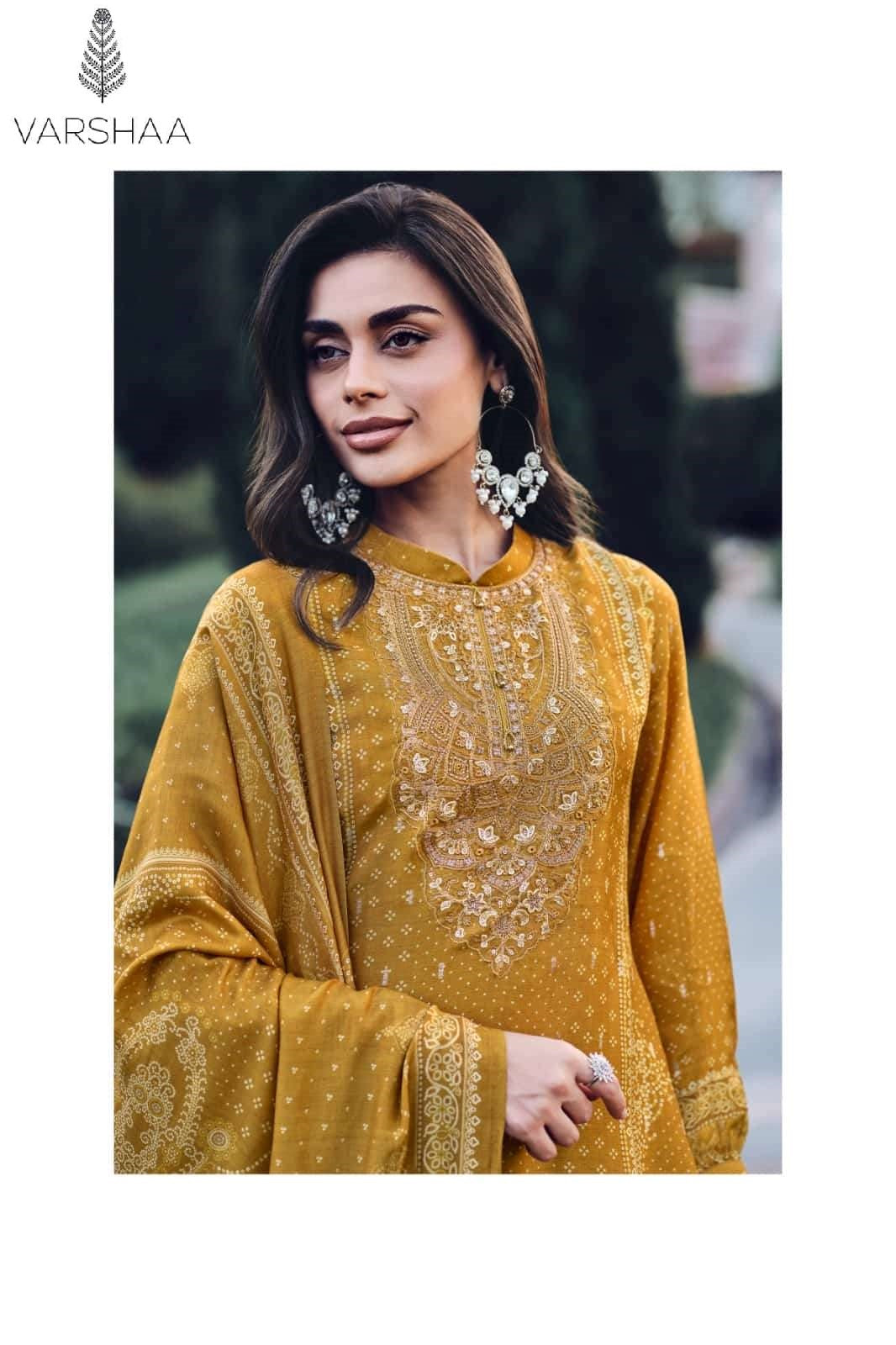 Shabnama Varshaa Russian Pant Style Suits Supplier