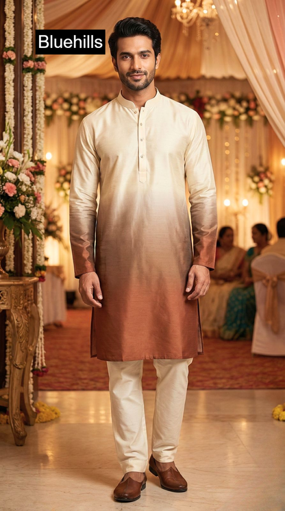 Shades Bluehills Rayon Mens Kurta Pajama Wholesale Price