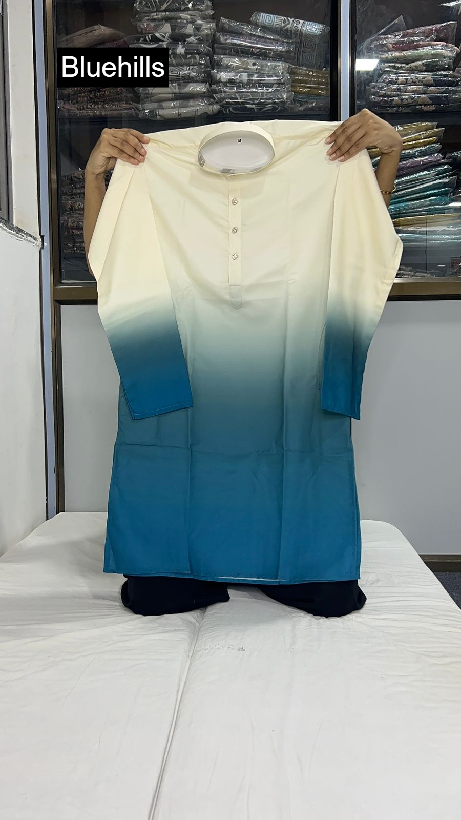 Shades Bluehills Rayon Mens Kurta Pajama Wholesale Price