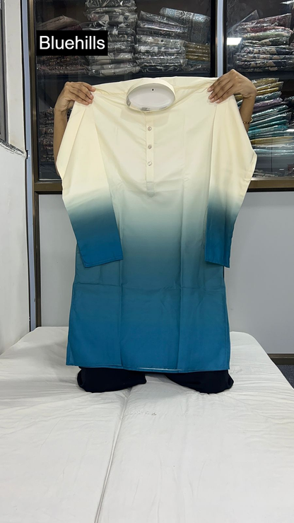 Shades Bluehills Rayon Mens Kurta Pajama Wholesale Price