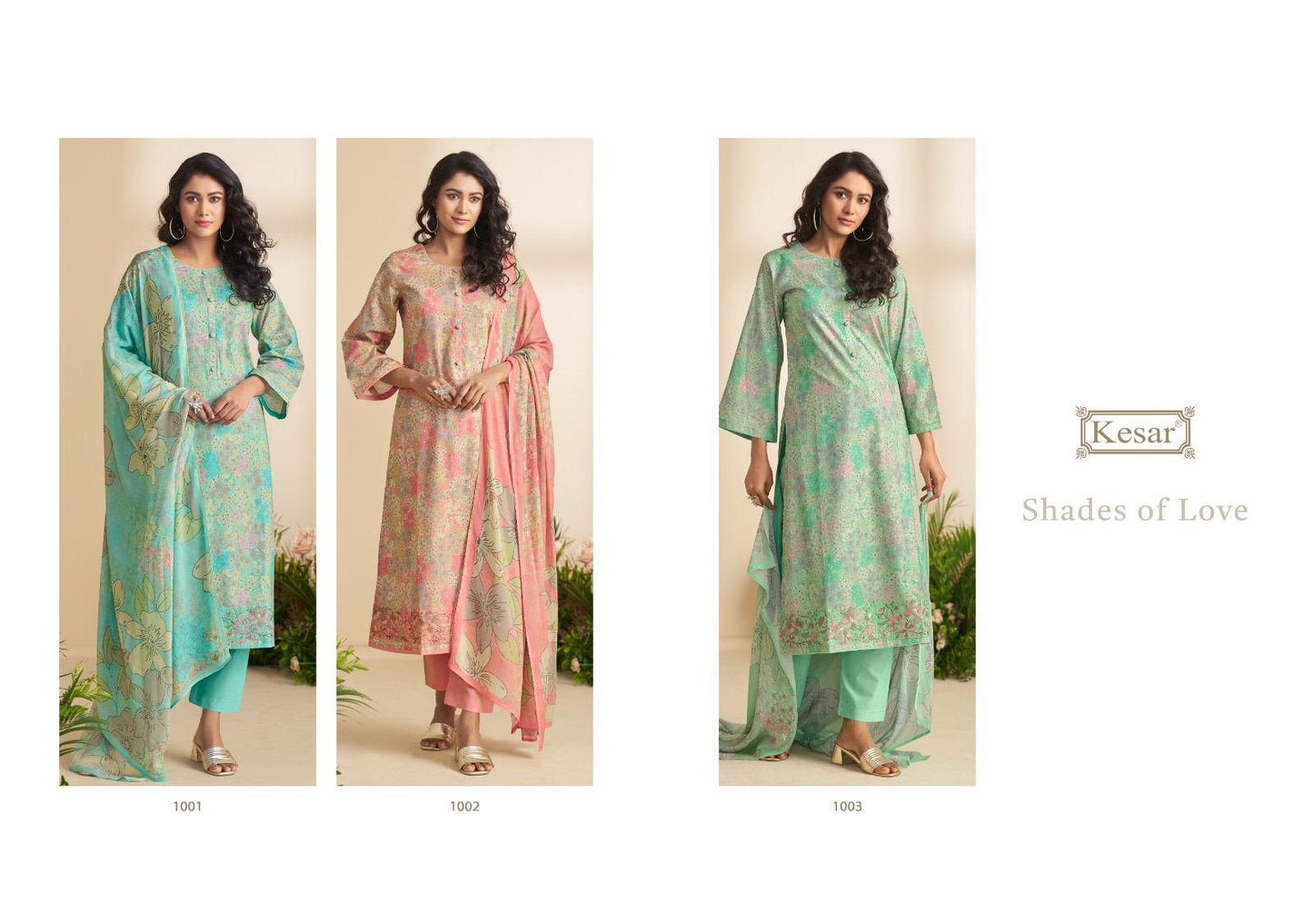 Shades Of Love Kesar Pure Lawn Pant Style Suits Manufacturer Ahmedabad
