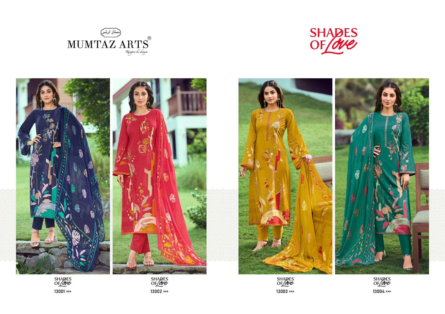 Shades Of Love Mumtaz Arts Cotton Cambric Pant Style Suits Exporter Ahmedabad