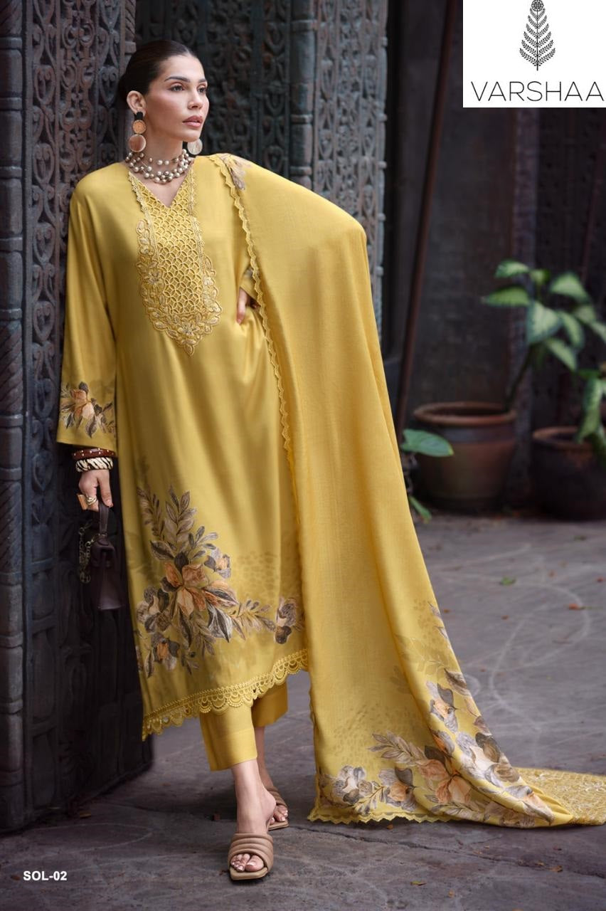 Shades Of Love Varshaa Mul Cotton Pant Style Suits Manufacturer