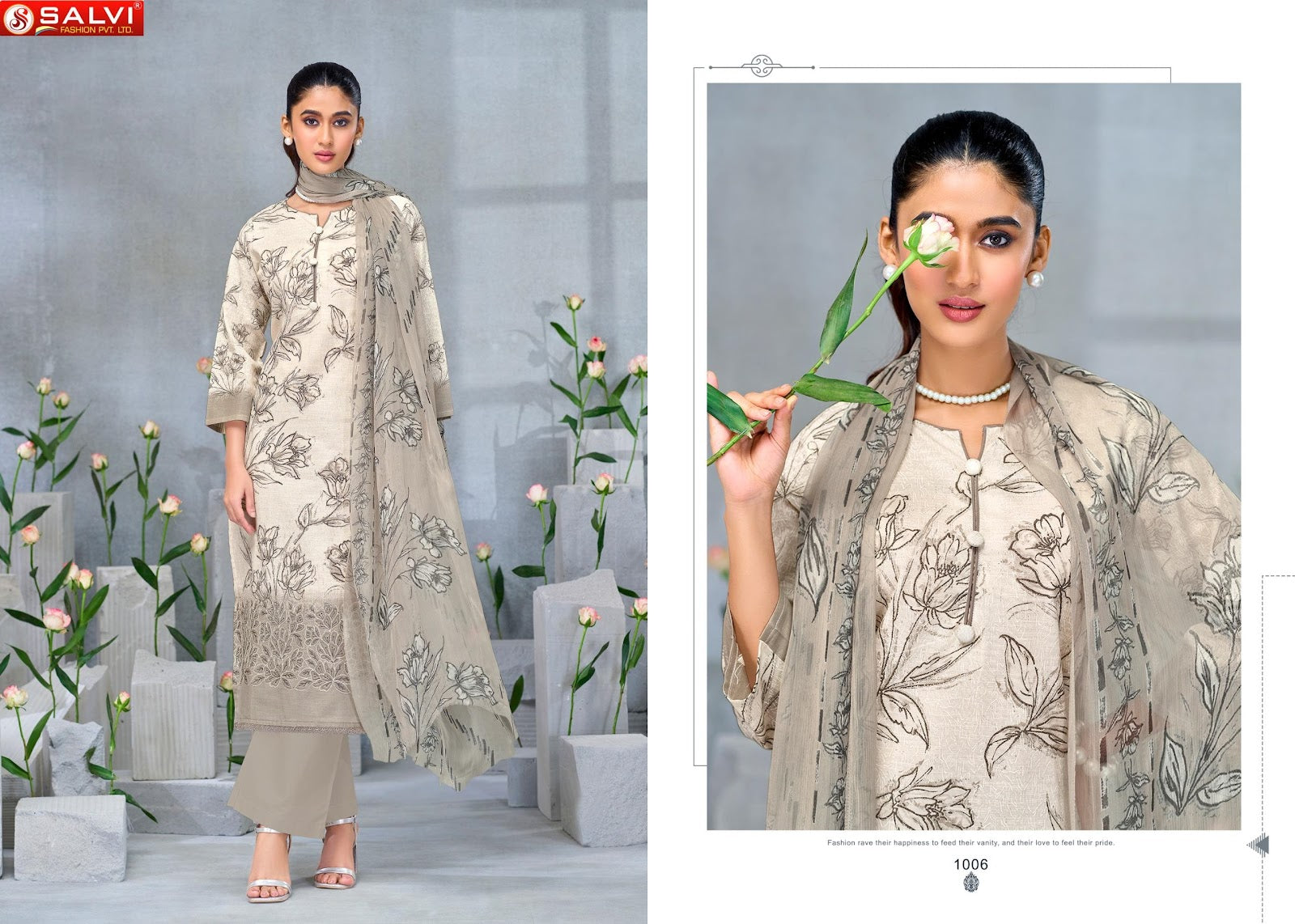 Shades Of Summer Salvi Fashion Cotton Linen Pant Style Suits Supplier Ahmedabad