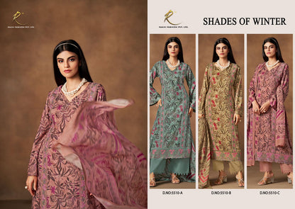 Shades Of Winter Rakhi Fashion Pashmina Suits Manufacturer Gujarat
