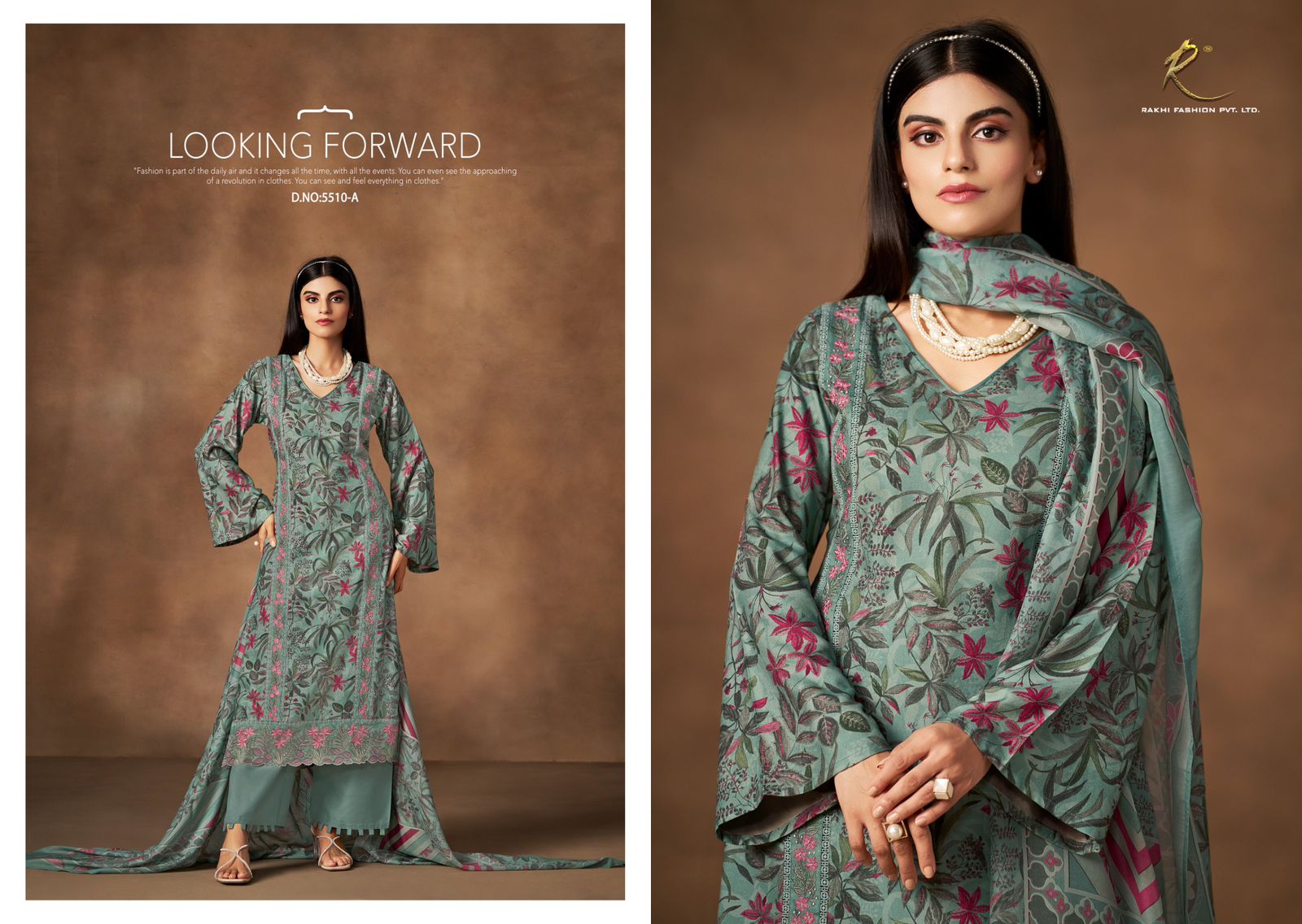 Shades Of Winter Rakhi Fashion Pashmina Suits Manufacturer Gujarat