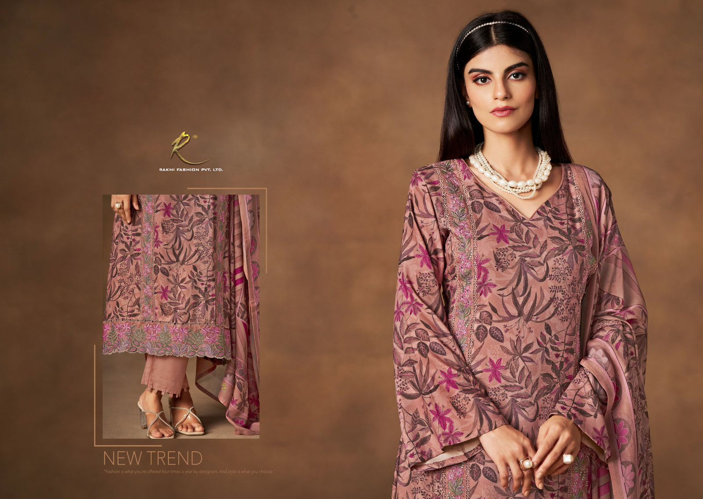 Shades Of Winter Rakhi Fashion Pashmina Suits Manufacturer Gujarat