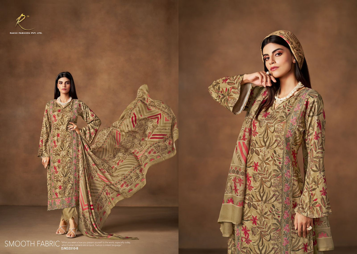 Shades Of Winter Rakhi Fashion Pashmina Suits Manufacturer Gujarat