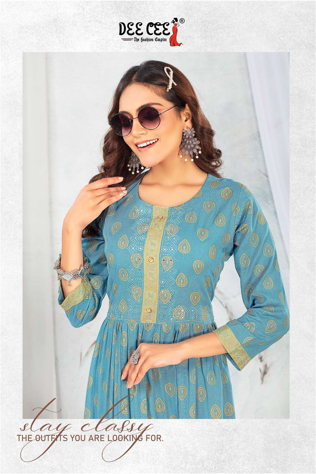 Shadna Deecee Rayon Anarkali Kurtis Exporter