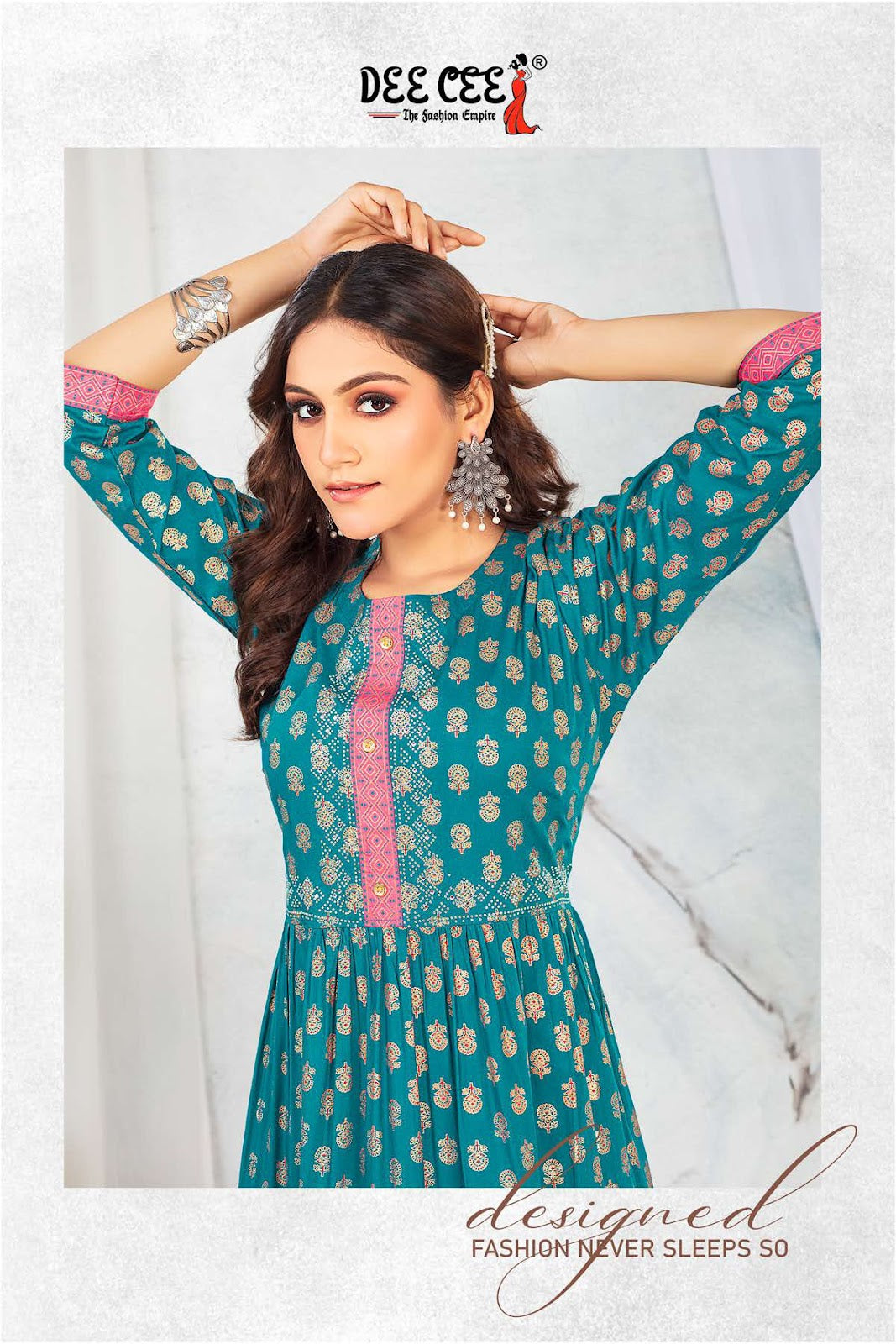Shadna Deecee Rayon Anarkali Kurtis Exporter