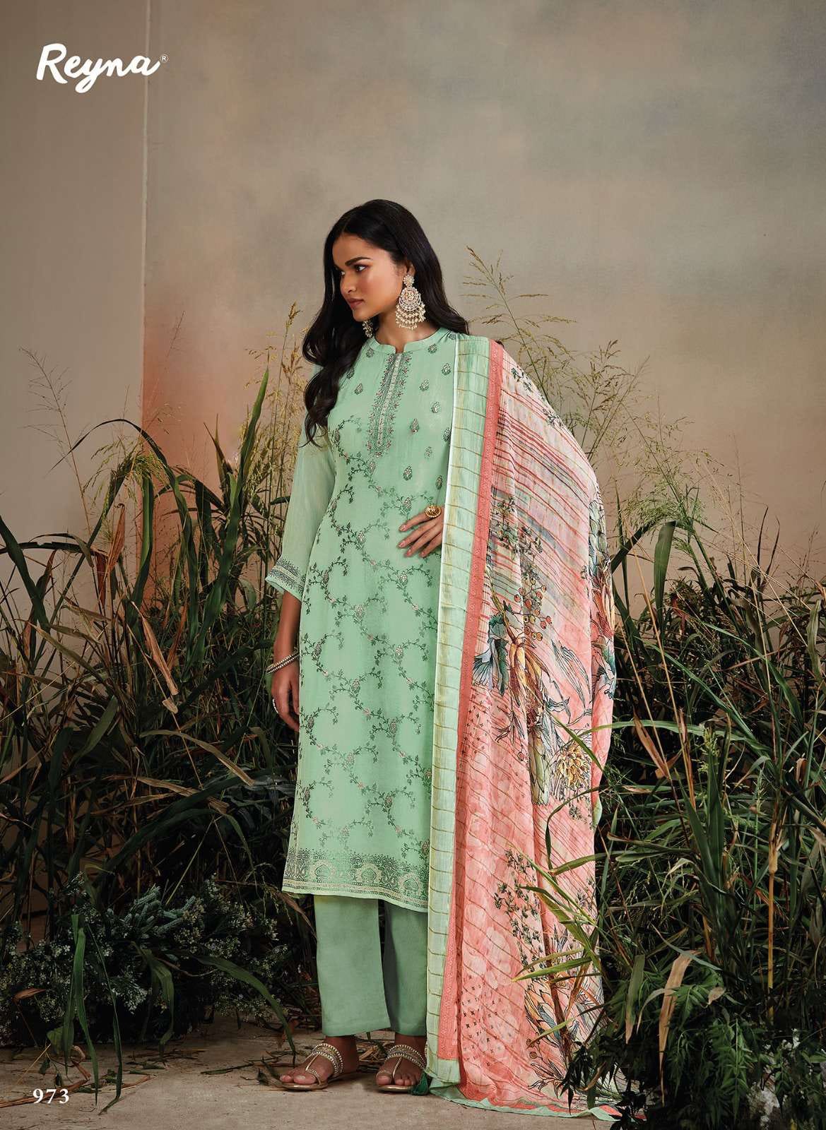 Shadow Reyna Georgette Pant Style Suits Supplier Ahmedabad
