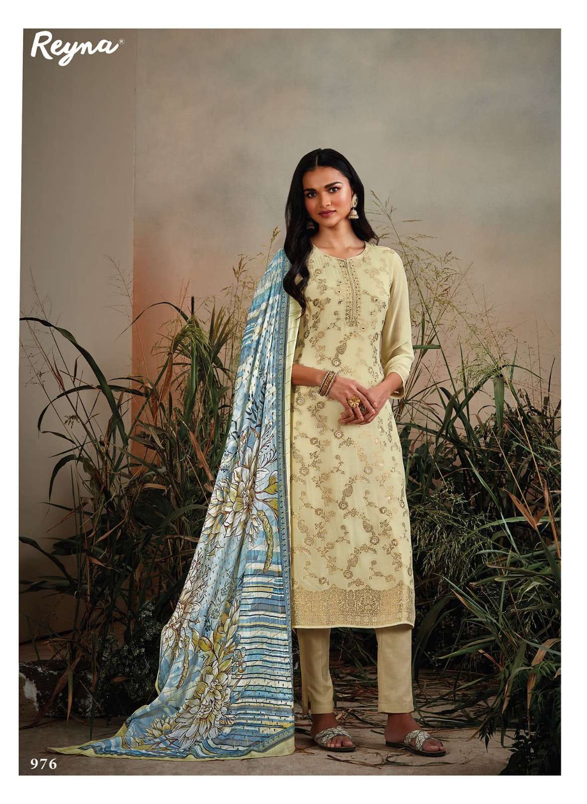 Shadow Reyna Georgette Pant Style Suits Supplier Ahmedabad