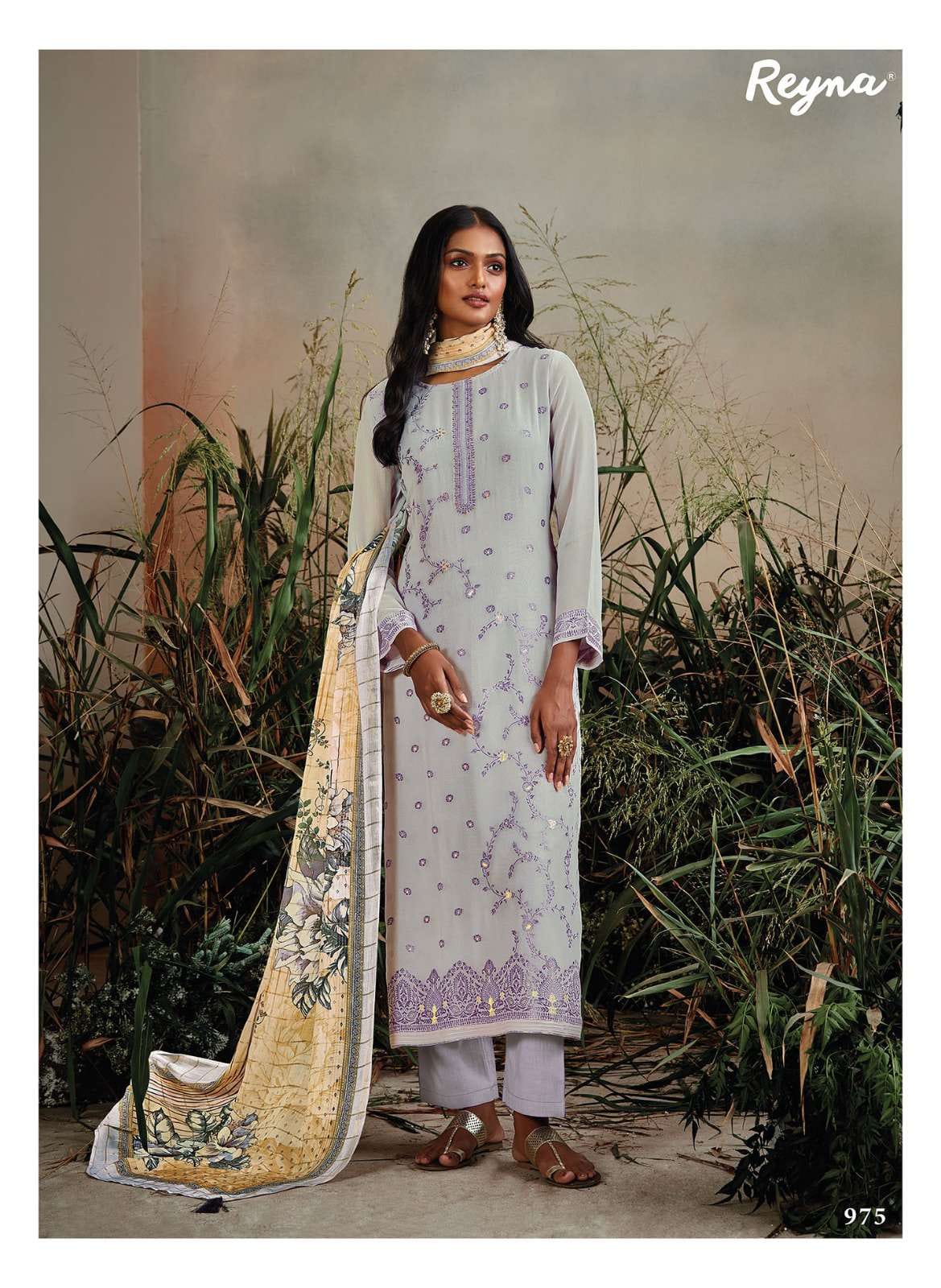 Shadow Reyna Georgette Pant Style Suits Supplier Ahmedabad