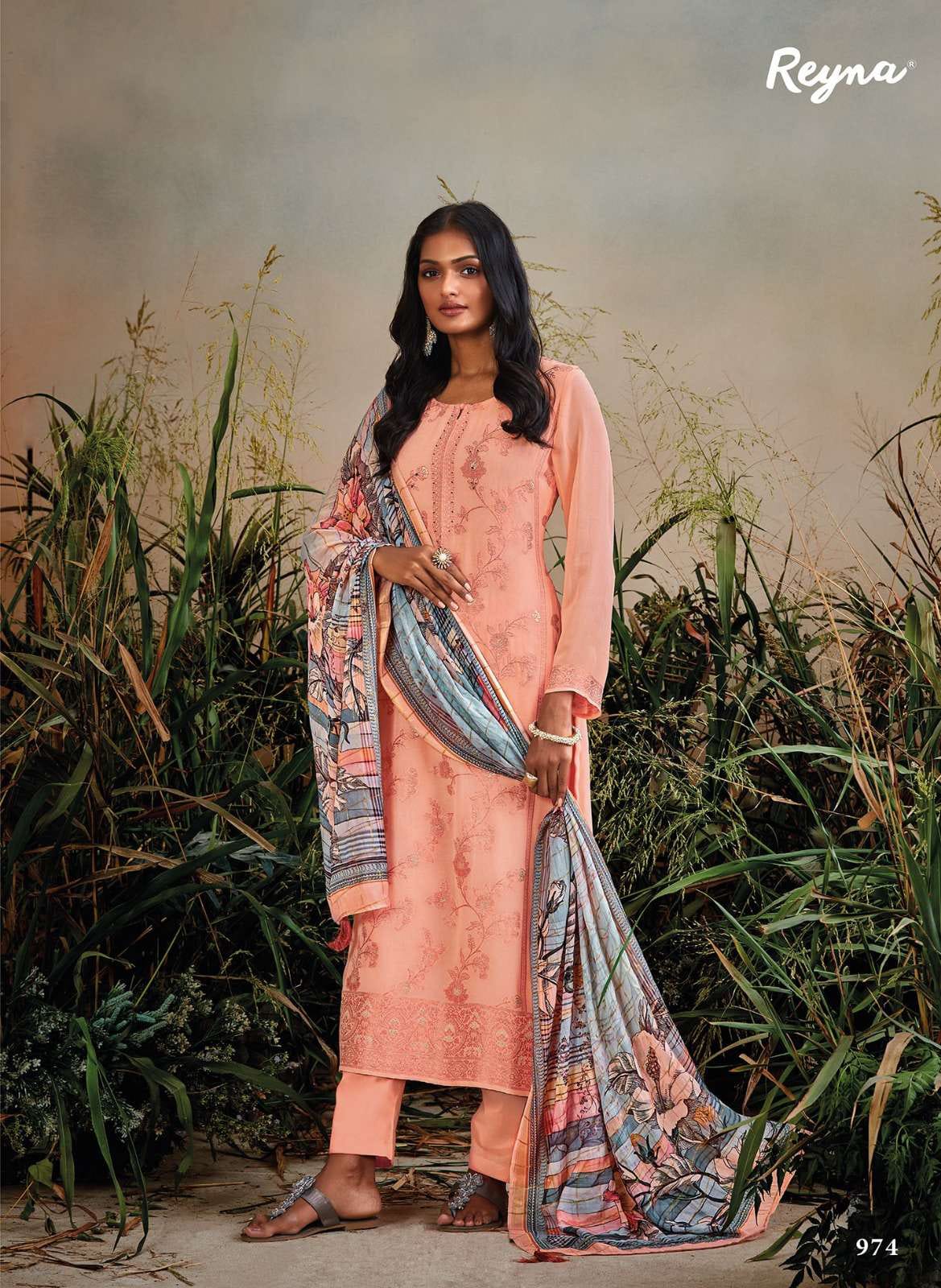 Shadow Reyna Georgette Pant Style Suits Supplier Ahmedabad