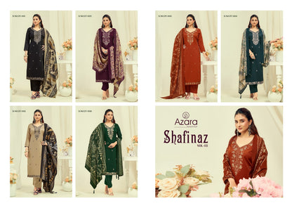 Shafinaz Vol 2 Radhika Fashion Azara Zam Cotton Karachi Salwar Suits Wholesale Price