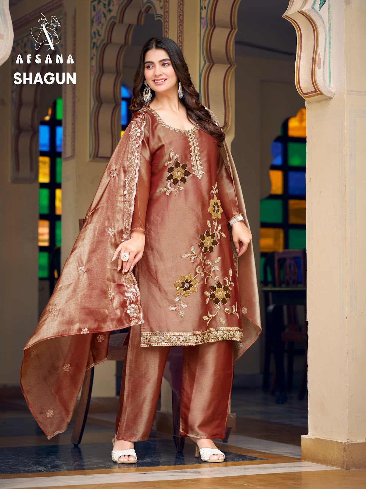 Shagun Afsana Gabana Pakistani Readymade Suits Wholesale Price