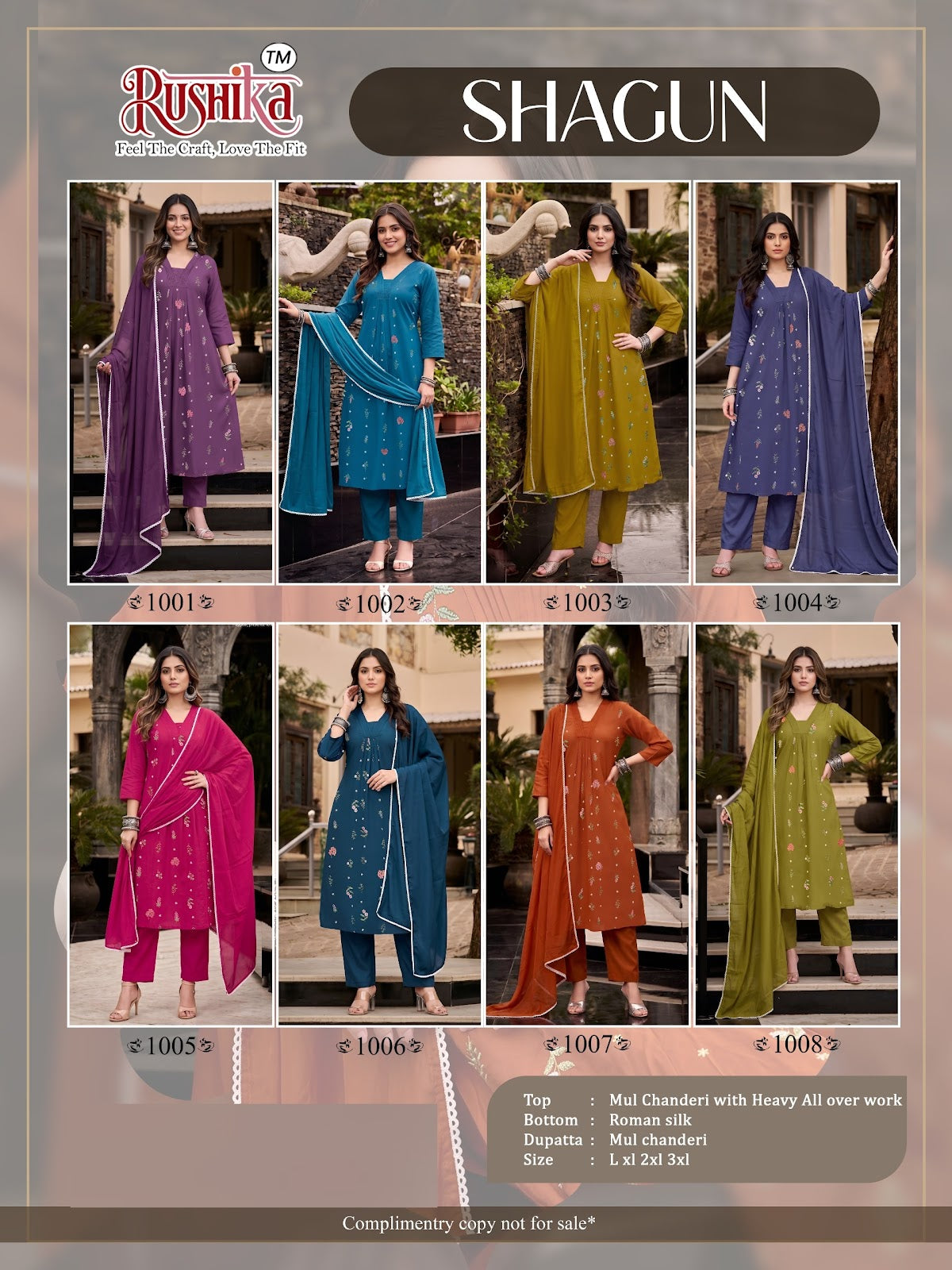 Shagun Rushika Chanderi Readymade Anarkali Suits Wholesale Price