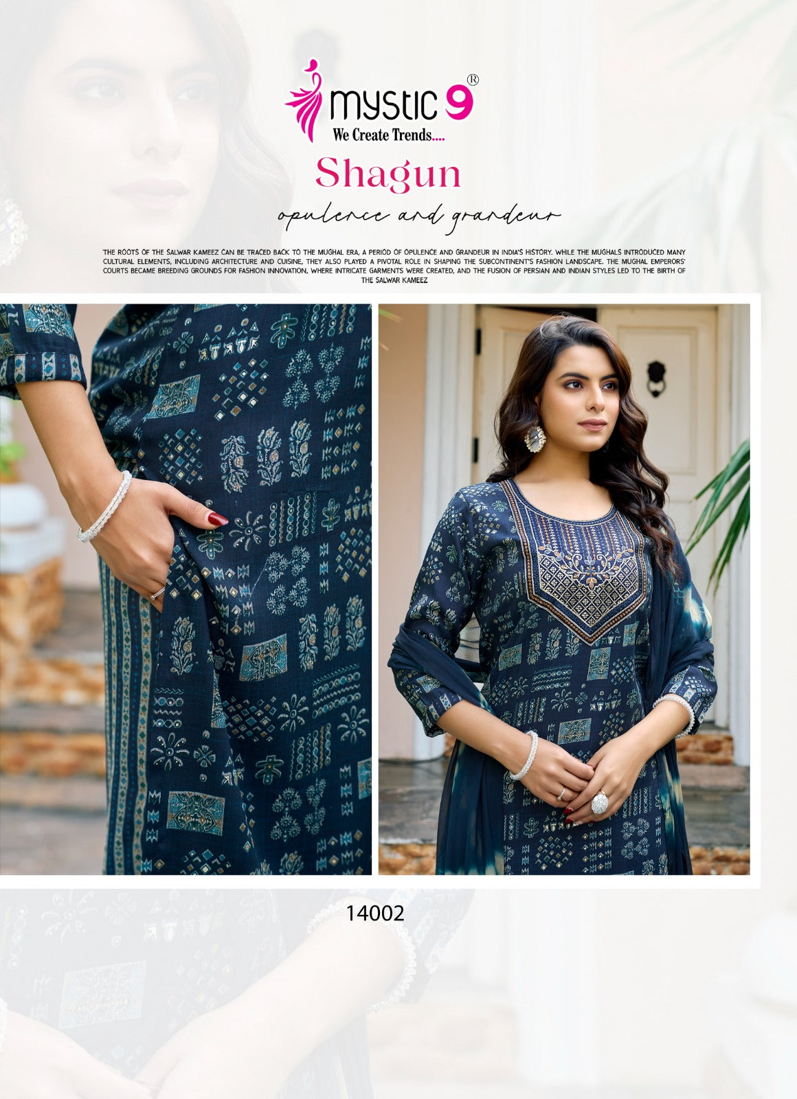 Shagun Vol 14 Mystic 9 Rayon Capsule Readymade Pant Style Suits Wholesale Price