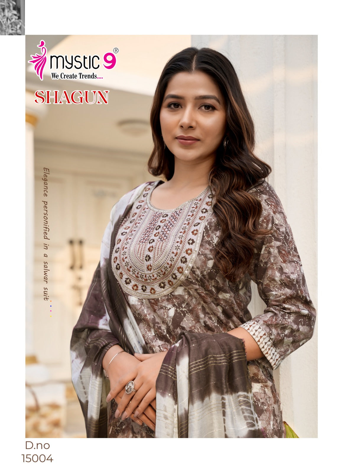 Shagun Vol 15 Mystic 9 Rayon Capsule Readymade Pant Style Suits Supplier India