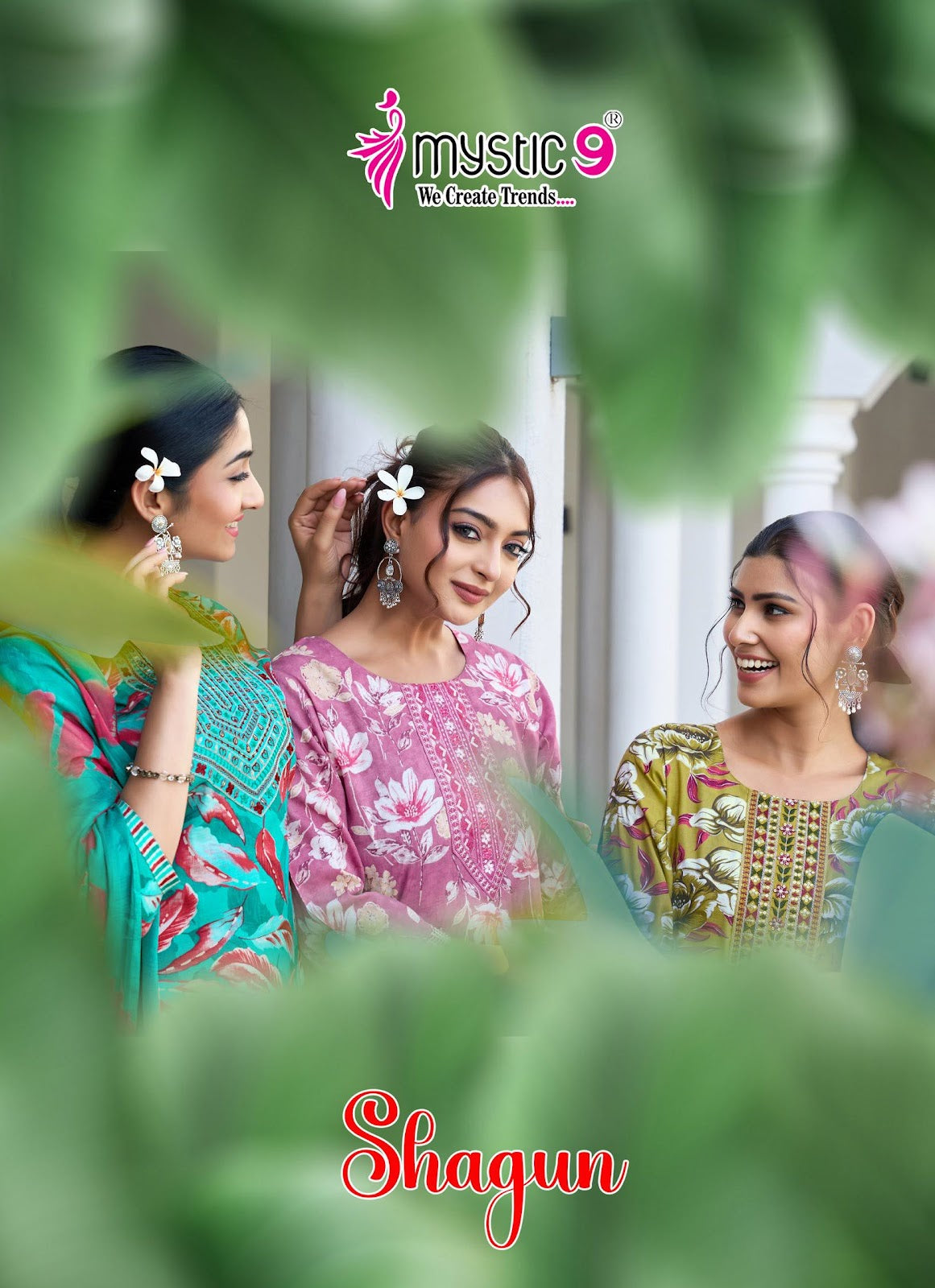 Shagun Vol 26 Mystic 9 Rayon Readymade Pant Style Suits Supplier Ahmedabad