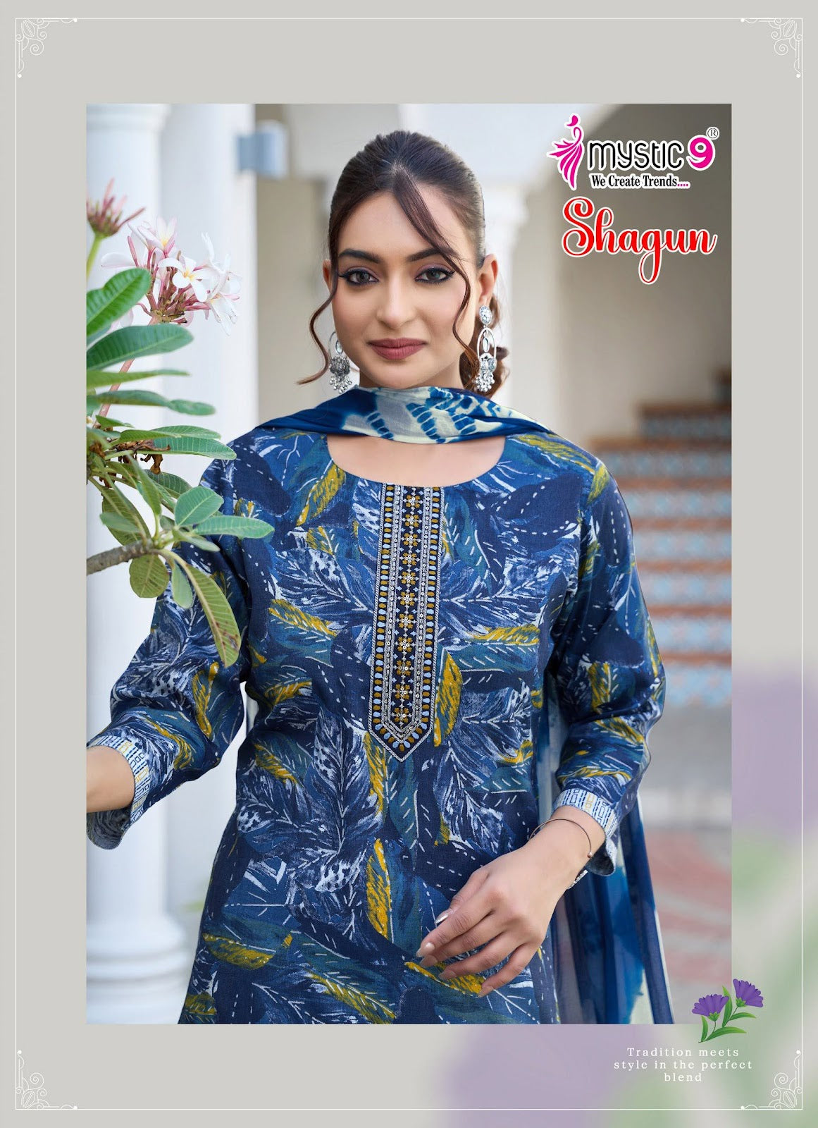 Shagun Vol 26 Mystic 9 Rayon Readymade Pant Style Suits Supplier Ahmedabad