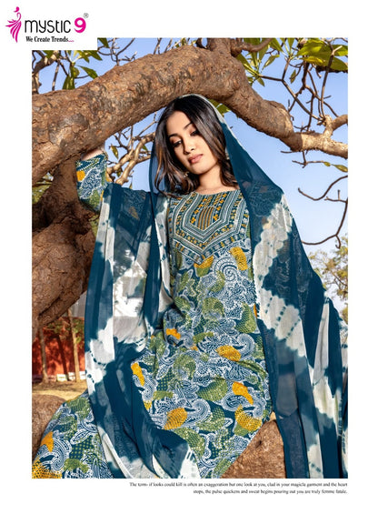 Shagun Vol 28 Mystic 9 Rayon Readymade Pant Style Suits Wholesale Price