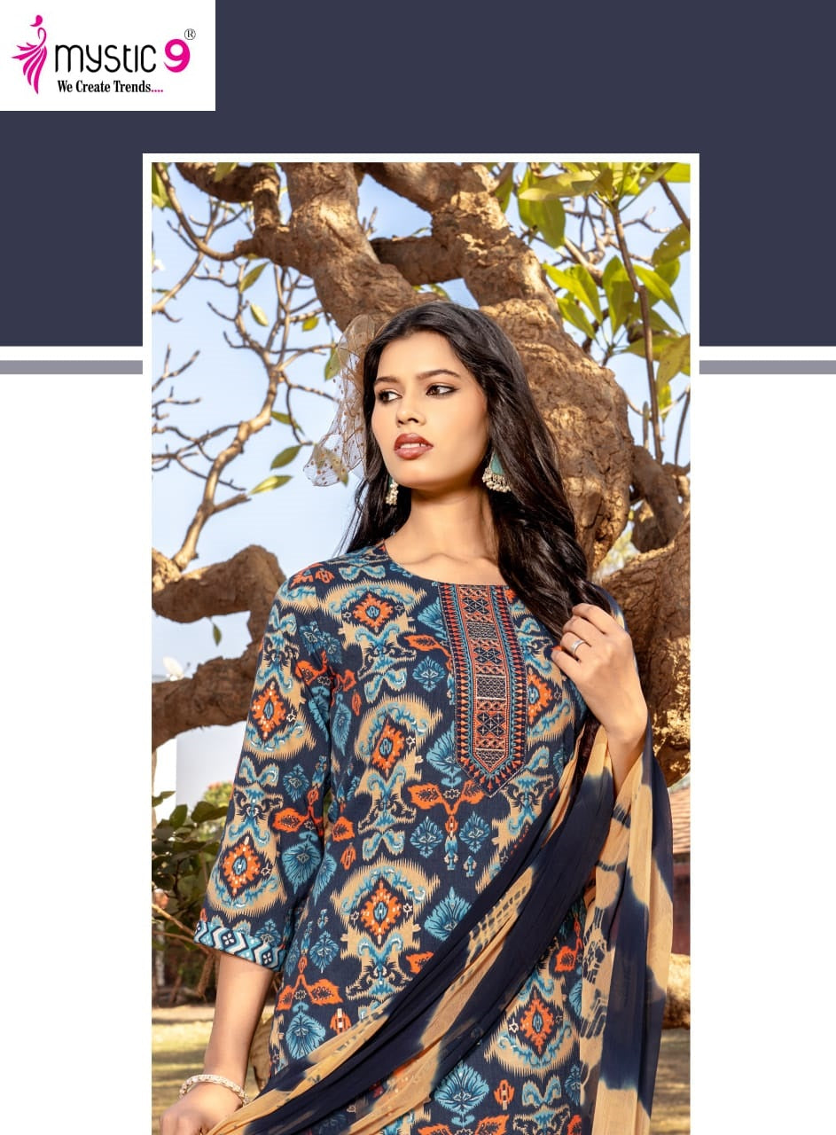 Shagun Vol 28 Mystic 9 Rayon Readymade Pant Style Suits Wholesale Price