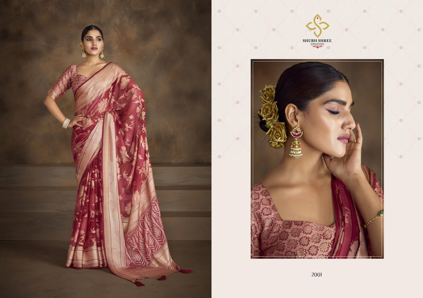 Shagun Vol 2 Shubh Shree Dull Moss Sarees Wholesale Rate