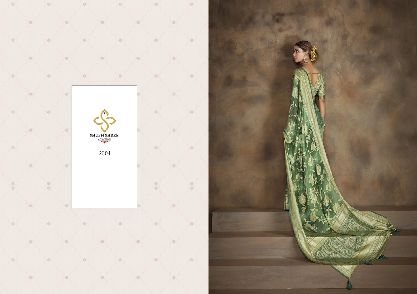 Shagun Vol 2 Shubh Shree Dull Moss Sarees Wholesale Rate