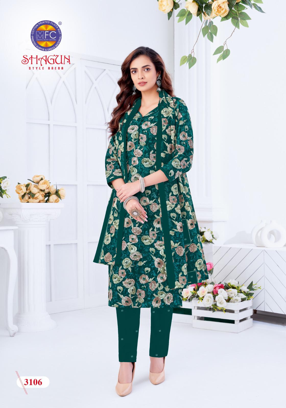 Shagun Vol 31 Mfc Cotton Dress Material Wholesale Price
