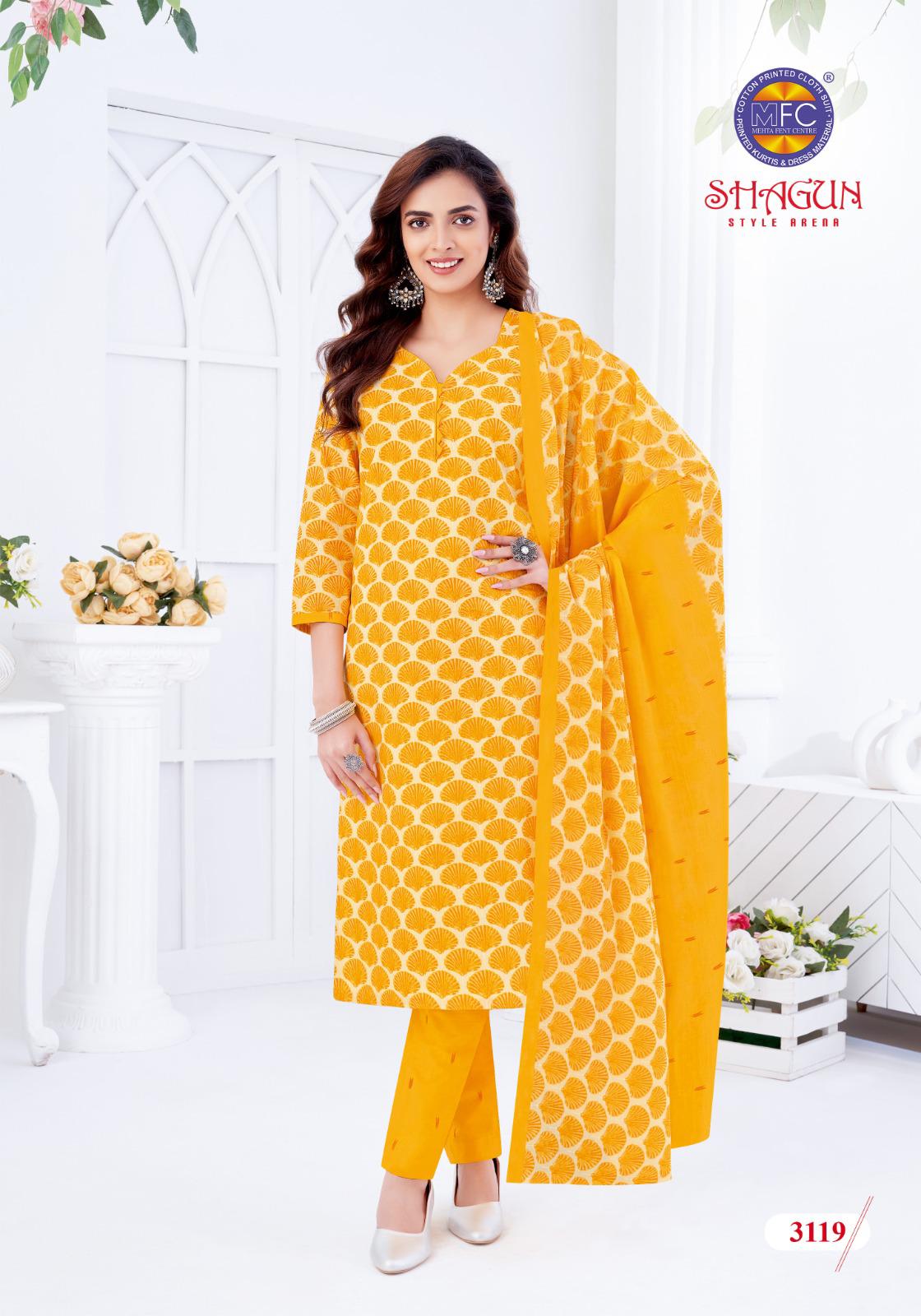 Shagun Vol 31 Mfc Cotton Dress Material Wholesale Price