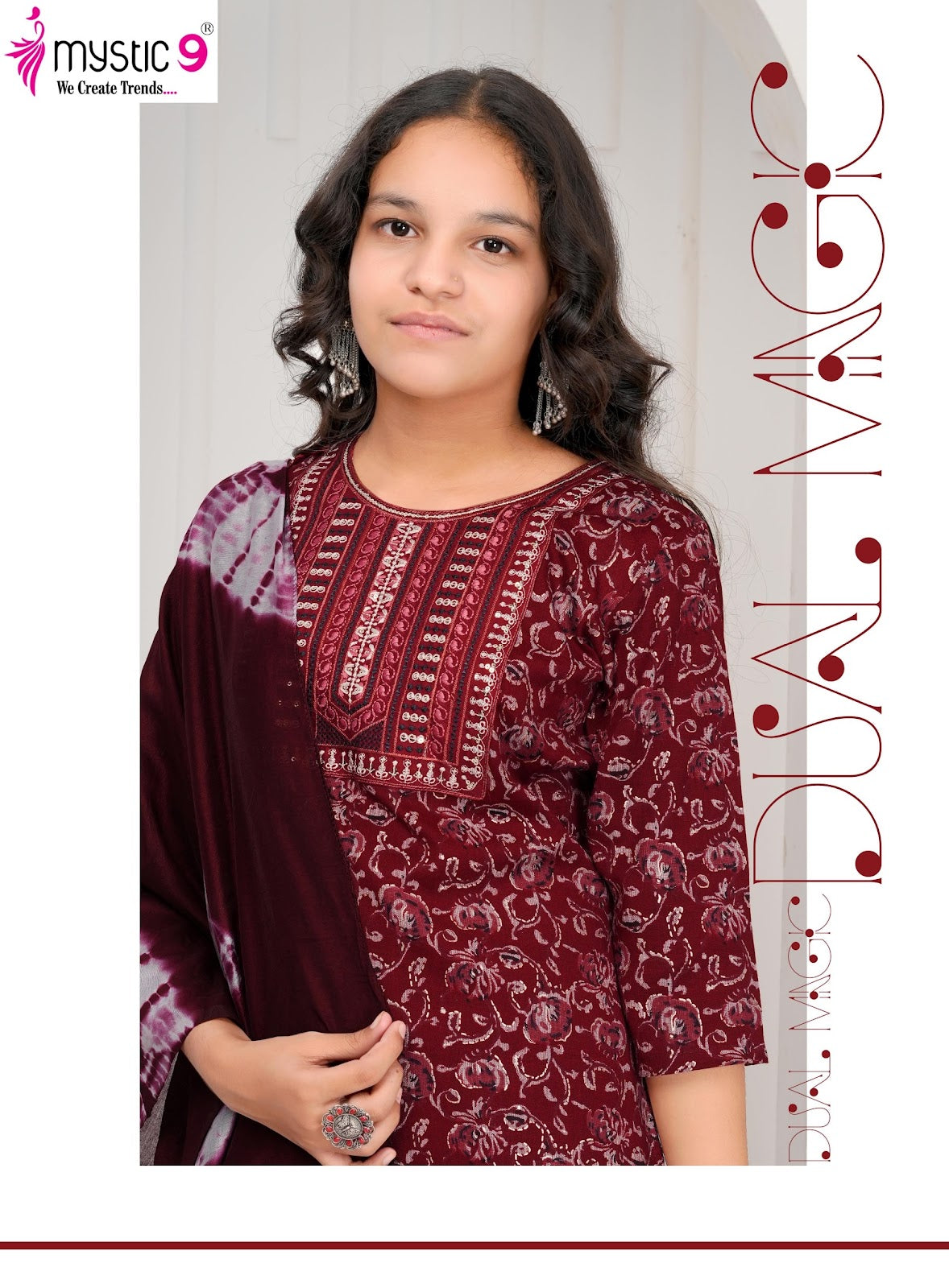 Shagun Vol 3 Mystic 9 Rayon Capsule Girls Readymade Pant Suits Supplier India