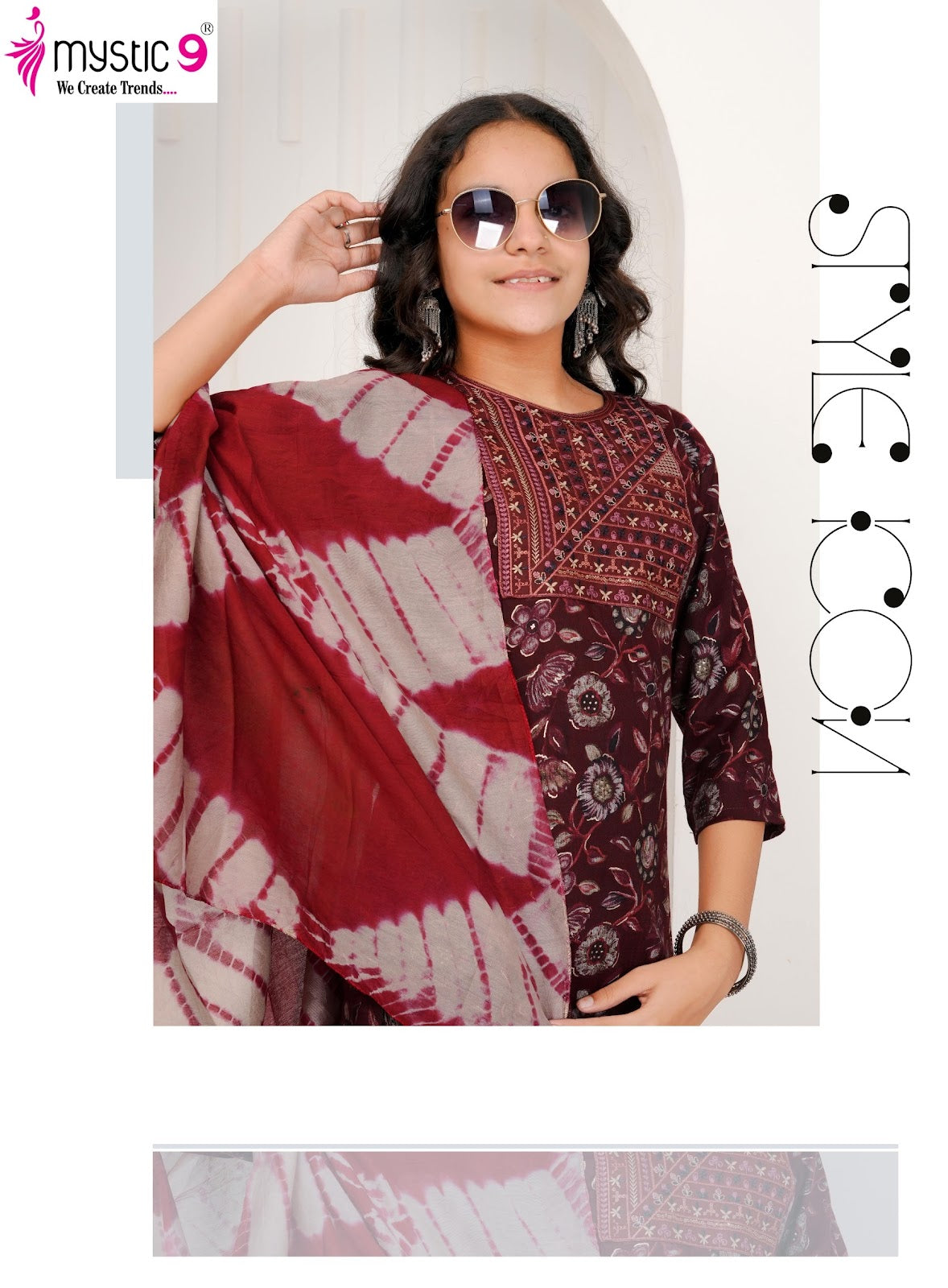 Shagun Vol 3 Mystic 9 Rayon Capsule Girls Readymade Pant Suits Supplier India