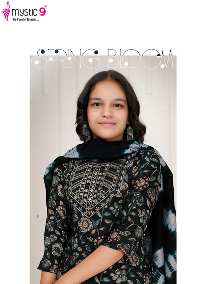 Shagun Vol 3 Mystic 9 Rayon Capsule Girls Readymade Pant Suits Supplier India