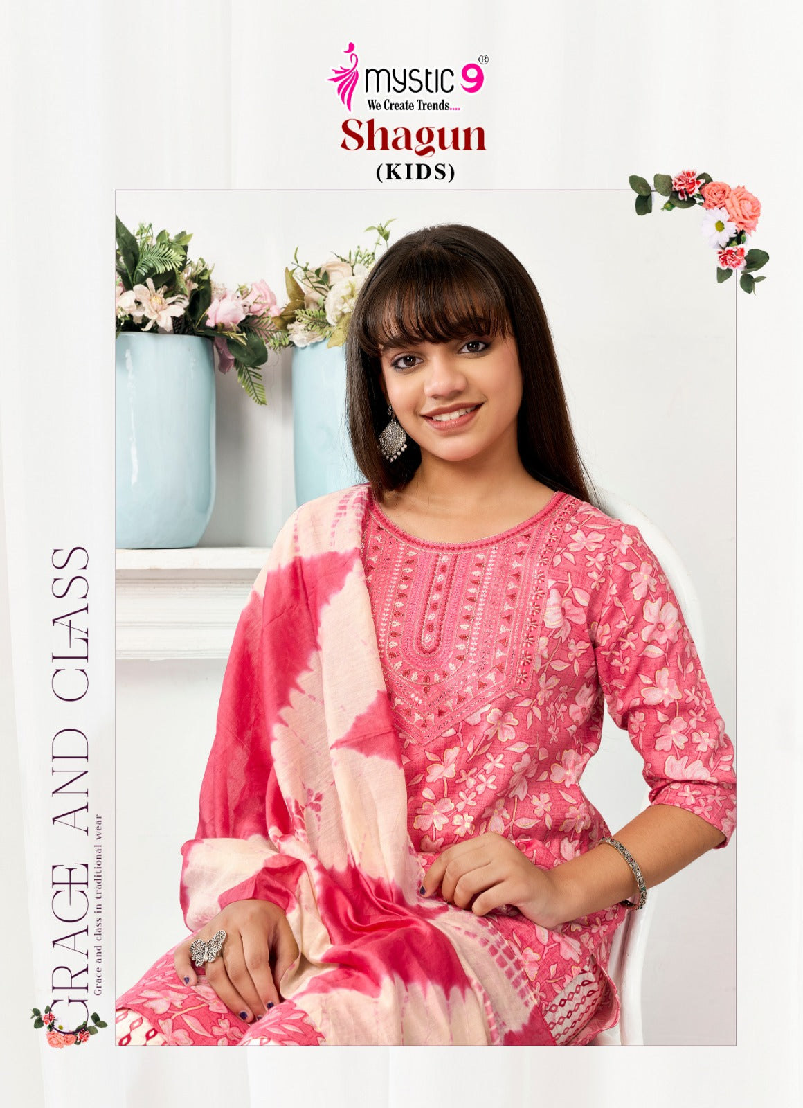Shagun Vol 4 Mystic 9 Rayon Capsule Girls Readymade Pant Suits Wholesale