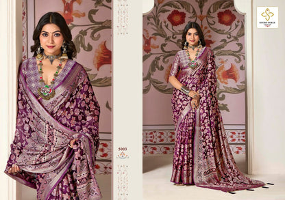 Shagun Vol 5 Shubh Shree Dull Moss Sarees Manufacturer Gujarat